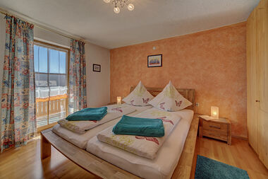 Schlafzimmer der Ferienwohnung I - Urlaub im Bayerischen Wald